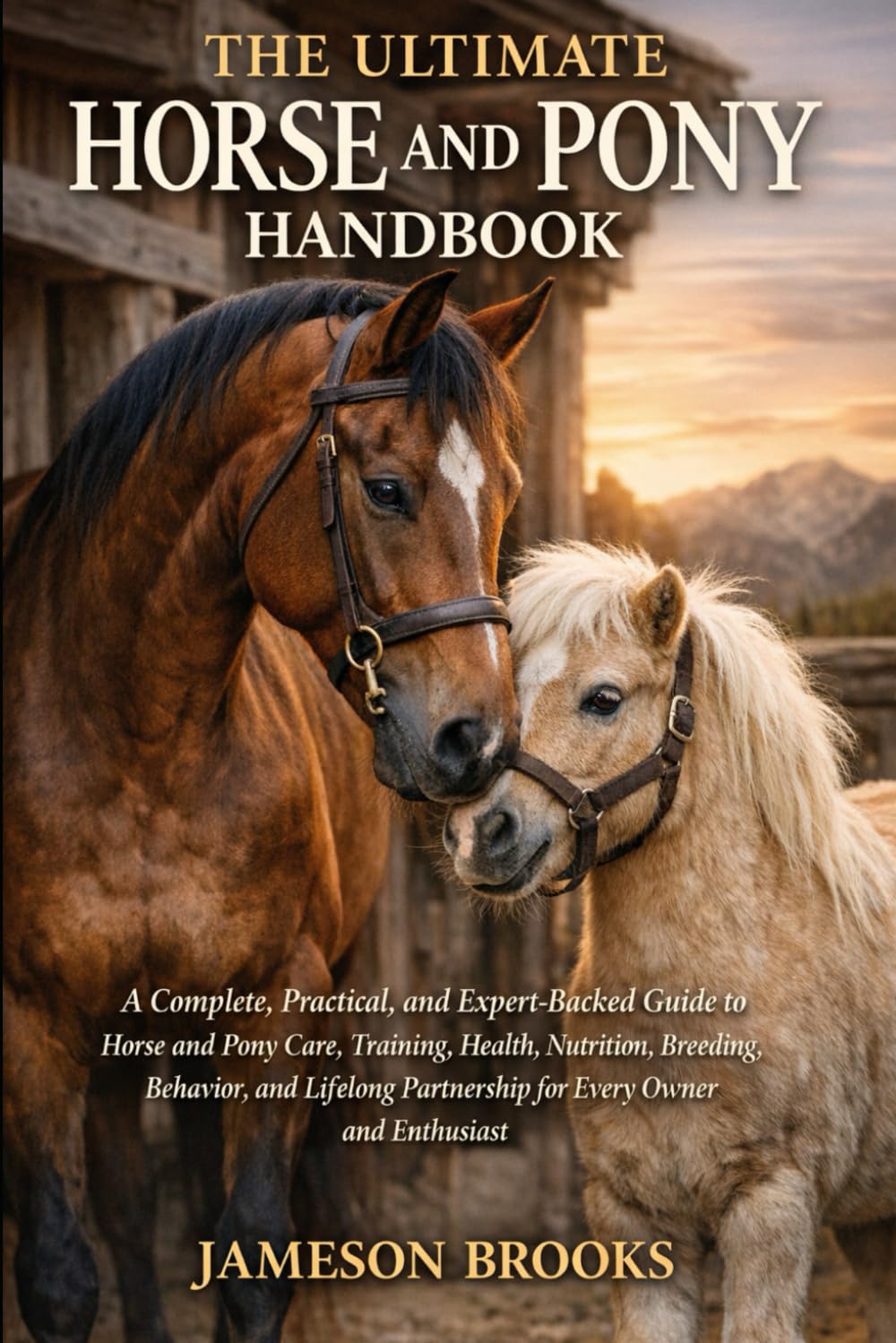 THE ULTIMATE HORSE AND PONY HANDBOOK: A Complete, Practical, and Expert-Backed Guide to Horse and Pony Care, Training, Health, Nutrition, Breeding, ... Partnership for Every Owner and Enthusiast