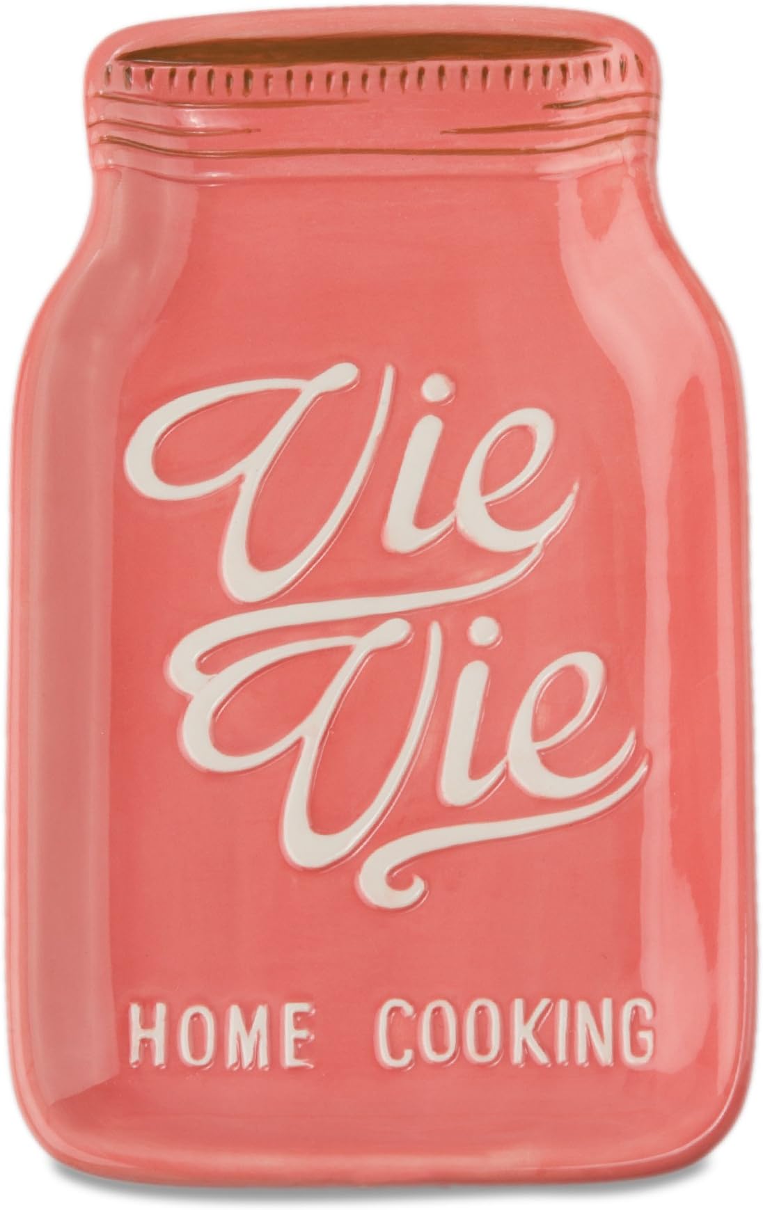 VIEVIE Home Cooking Ceramic Spoon Rest - Perfect For Those Who Love Mason Jars Or Want To Spice Up THeir Kitchen - Easy To Wash