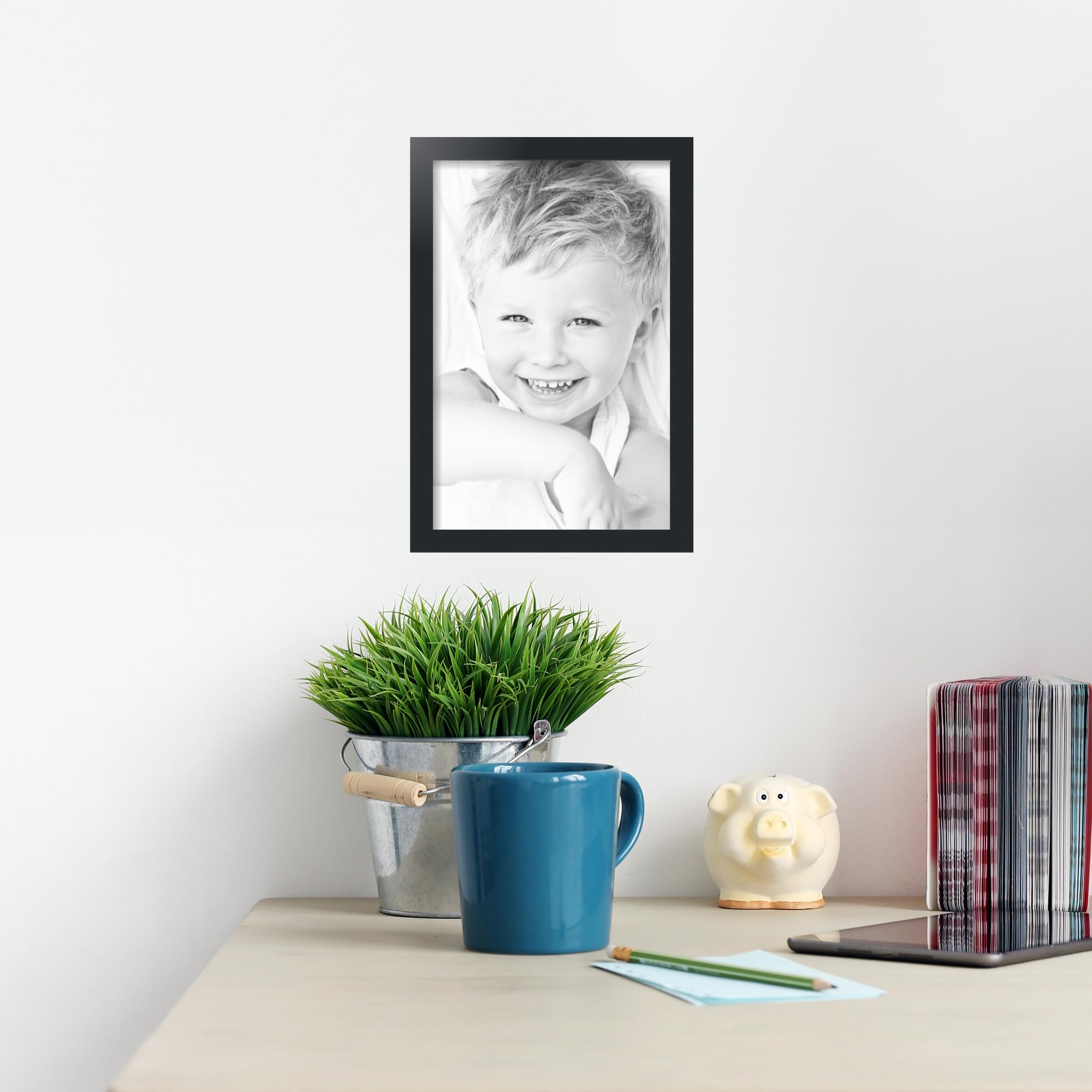 Amazon.com - ArtToFrames 13x20 inch Black Picture Frame