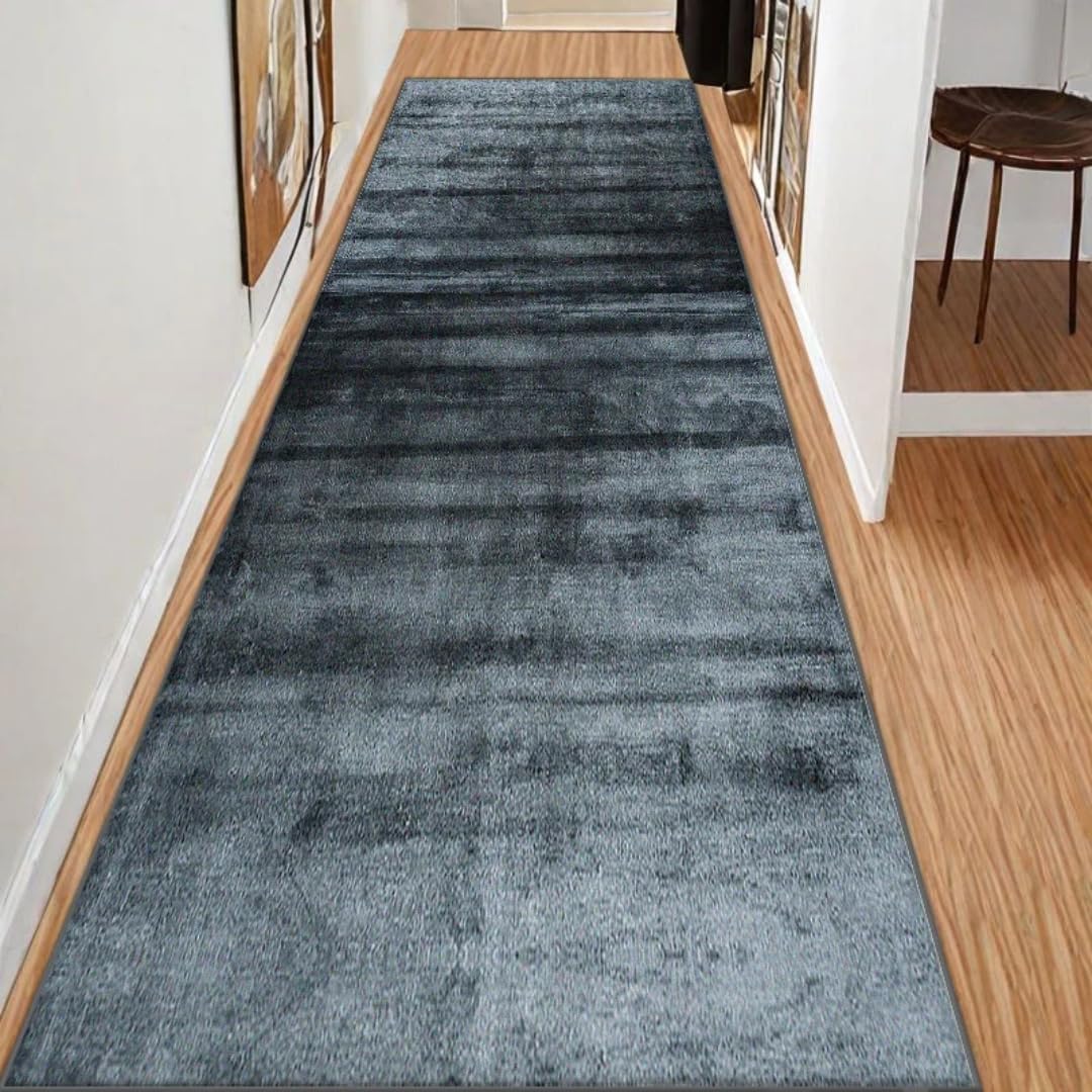 Tapis long de style simple uni 60x200cm pour escalier et décoration salon