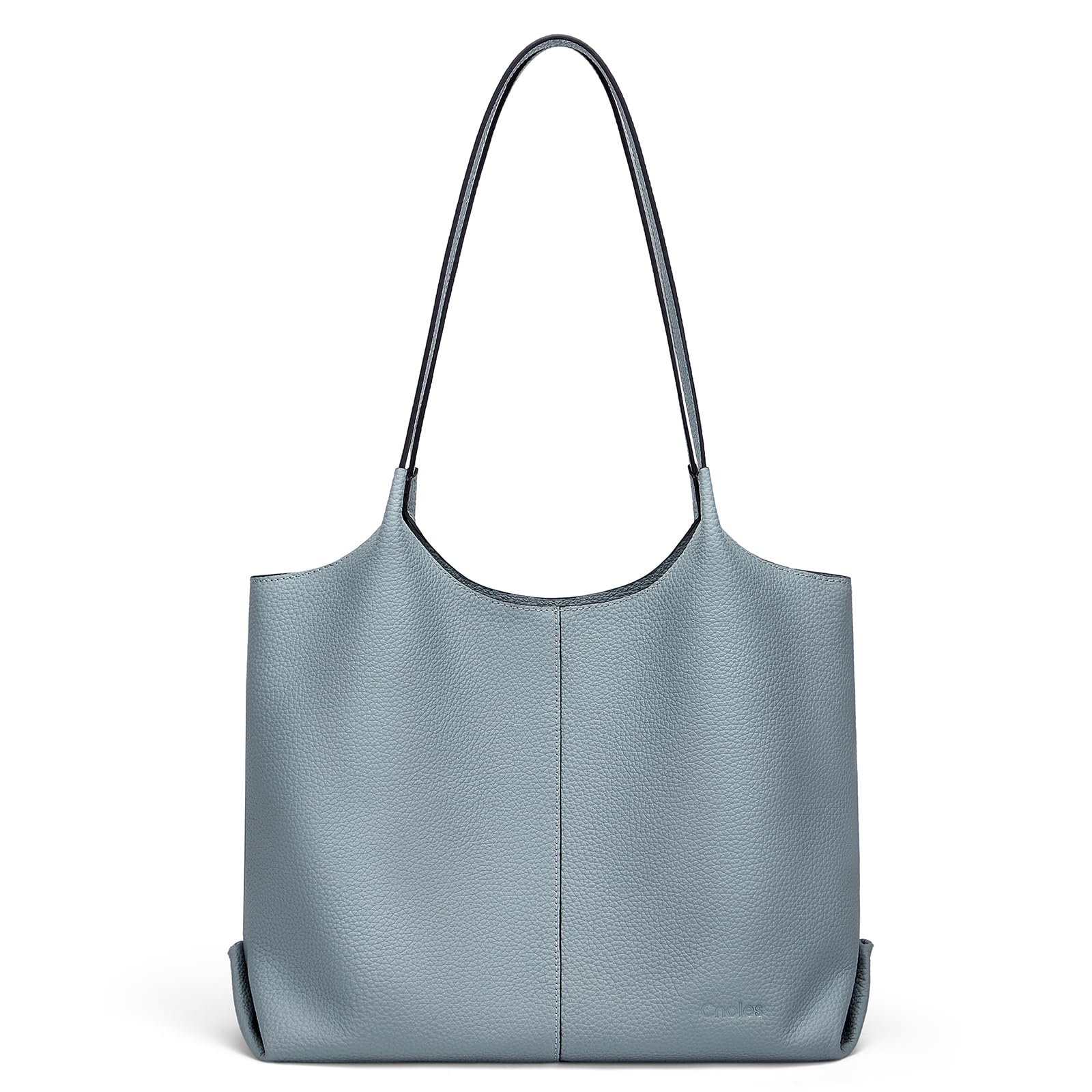 Cnoles Damen Shopper Leder Tote Bag Handtasche Groß Damen Schultertasche für Büro Schule Einkauf