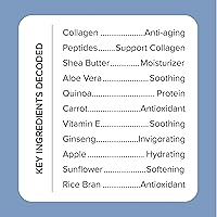 Vista 4 de Medix 5.5 - Crema de colágeno para el cuidado de la piel, loción facial y corporal para piel seca Crema de péptidos de colágeno antienvejecimiento