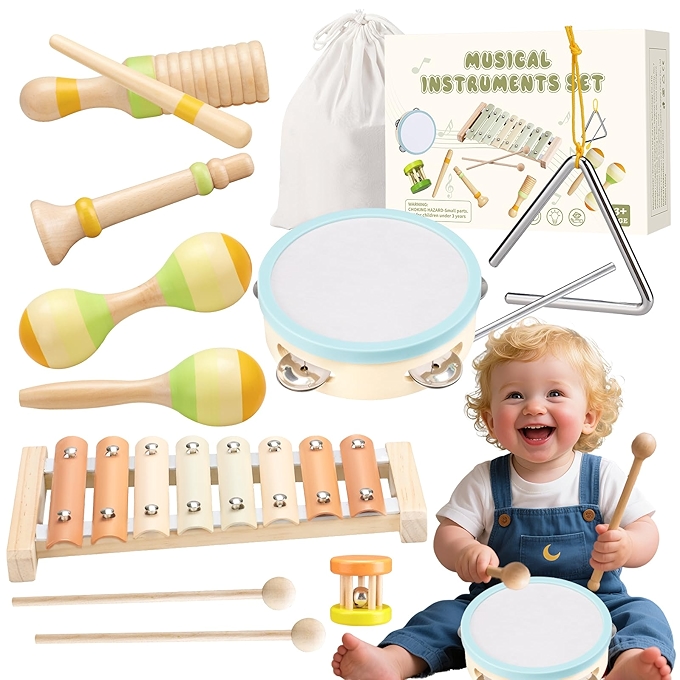 Montessori Musical Instruments Set for Toddlers