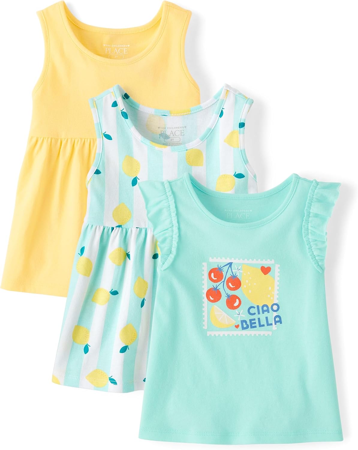 The Children's Place Baby Girls' and Toddler Assorted Tank Tops