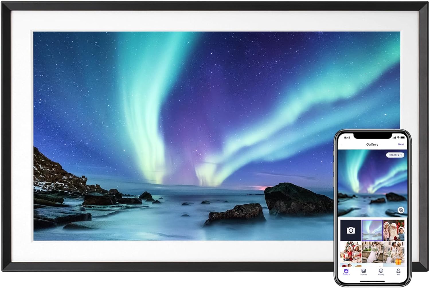 15.6'' Digital Picture Frame with 1920x1080 IPS Touch Screen