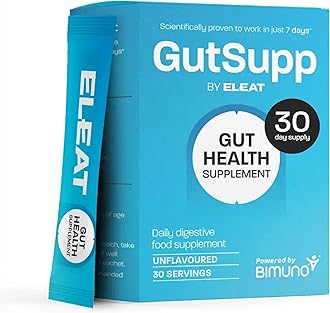 GutSupp Prebiotic Fibre Supplement for Gut Health (Formerly Bimuno) | High-Fibre Tasteless Soluble Powder | Supports Digestive Function | Suitable for Women & Men | 30-Day Supply