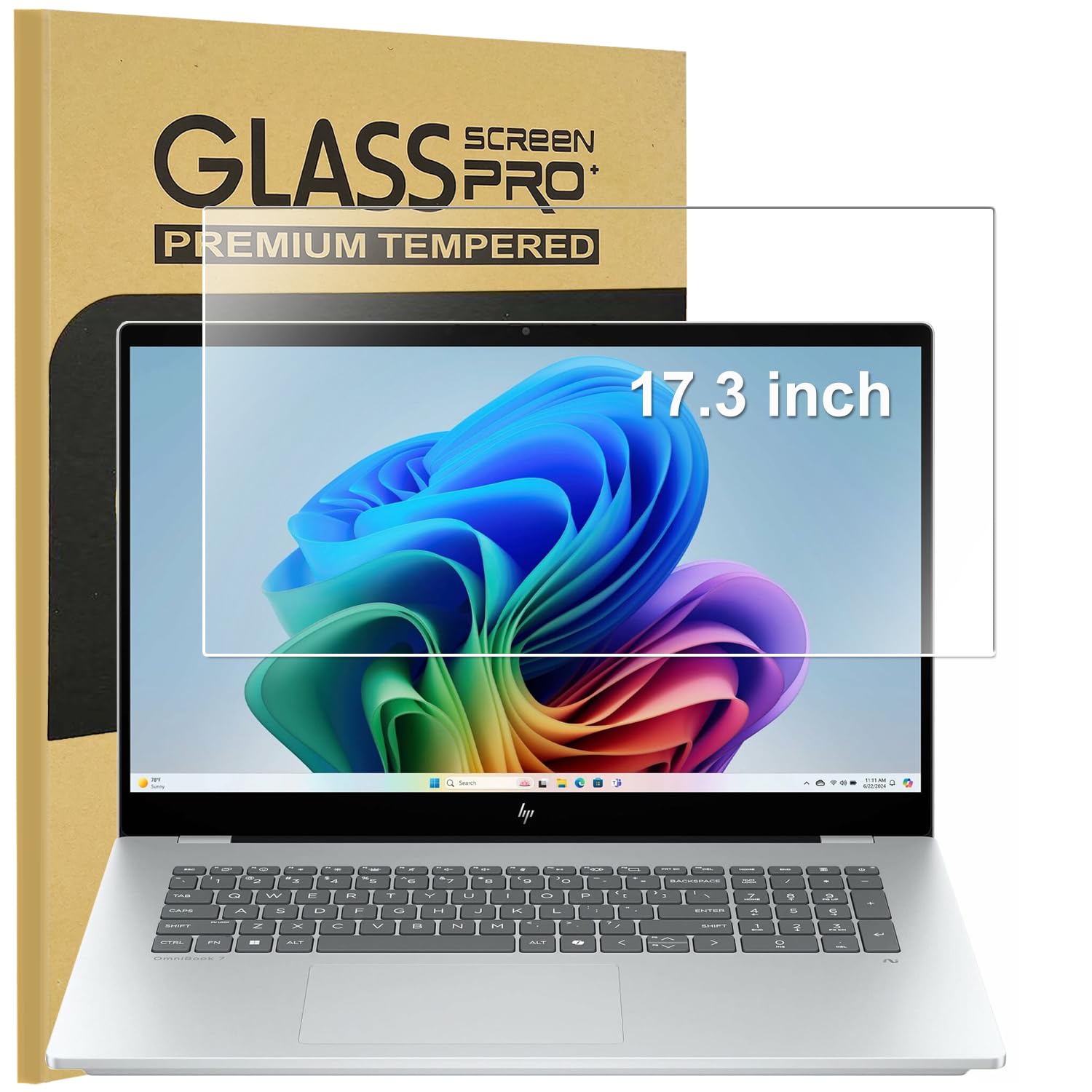 Photo 1 of KEANBOLL 17.3" Screen Protector for HP Laptops