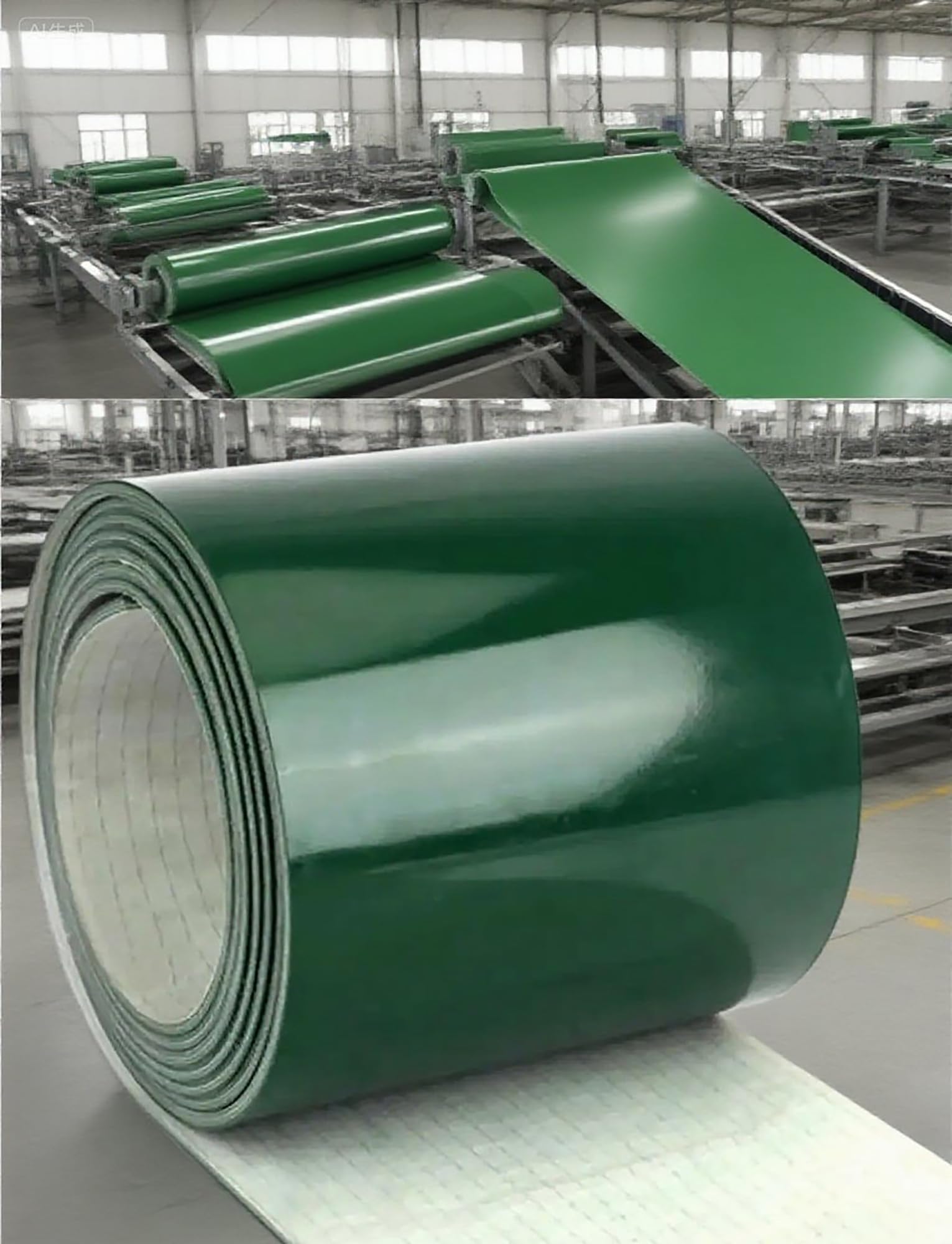 Nastro trasportatore in PVC resistente all'usura per bagagli aeroportuali e movimentazione dei materiali - Soluzione ad alte prestazioni per trasporti e logistica efficienti