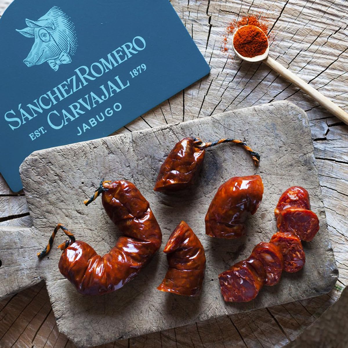 Jabuguitos - Chorizo de Cerdo Puro Ibérico de Bellota.