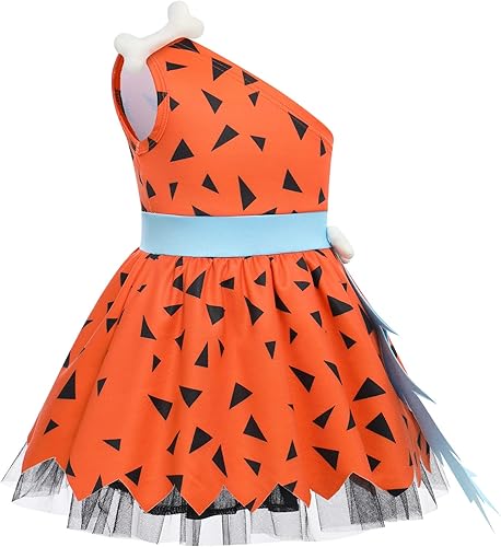 Miniatura 2 de Disfraz de hombre de las cavernas para niños, disfraz histórico de cumpleaños de la Edad de Piedra para niñas, niños, Halloween, fiesta, sesión de