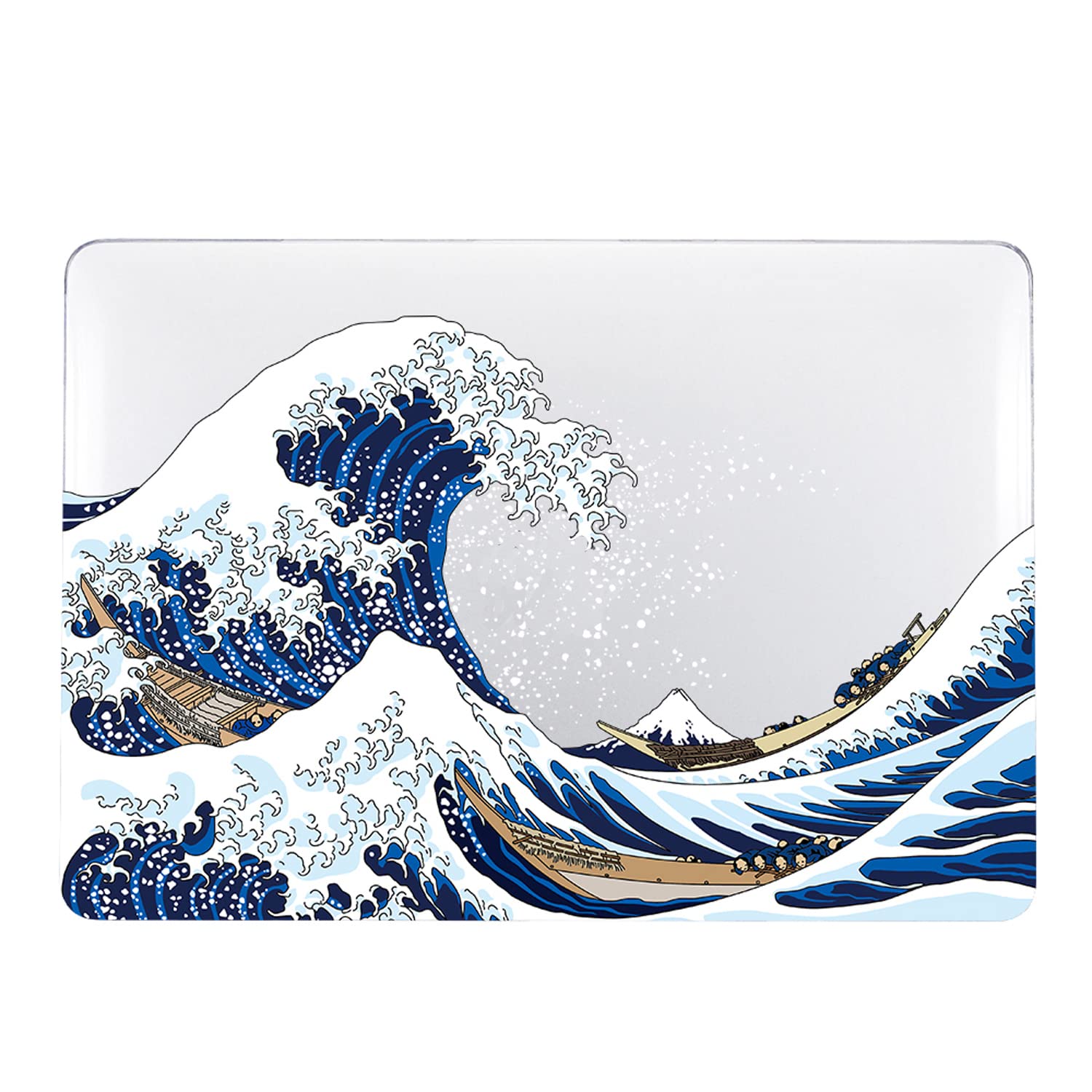Coque Compatible avec MacBook Pro 16 Pouces A2141 avec Touch Bar et Touch ID Version de 2020 2019, Housse Étui Rigide de Protection Mat en Plastique, Vague de mer