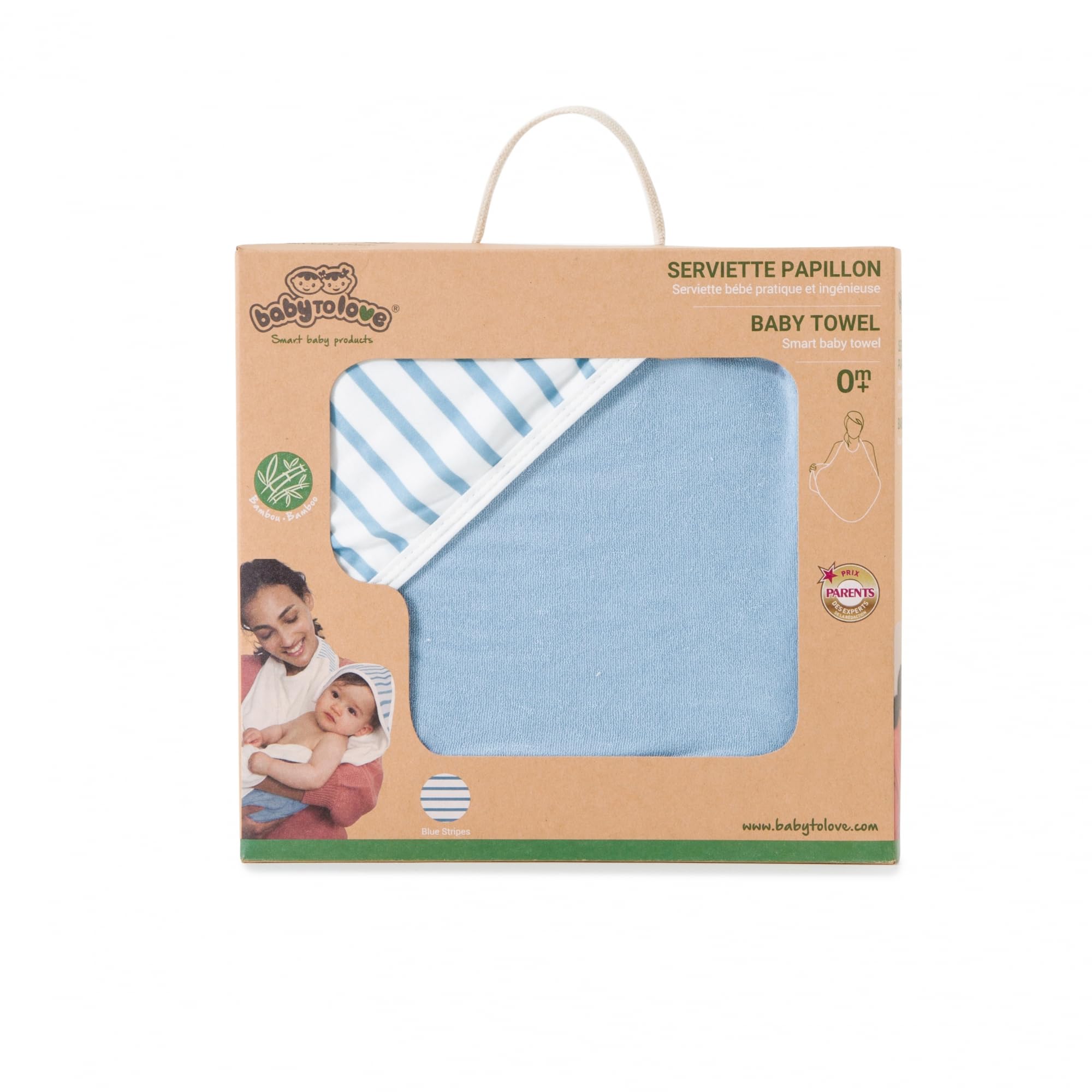 Cape de bain Blue Stripes - Baby To Love