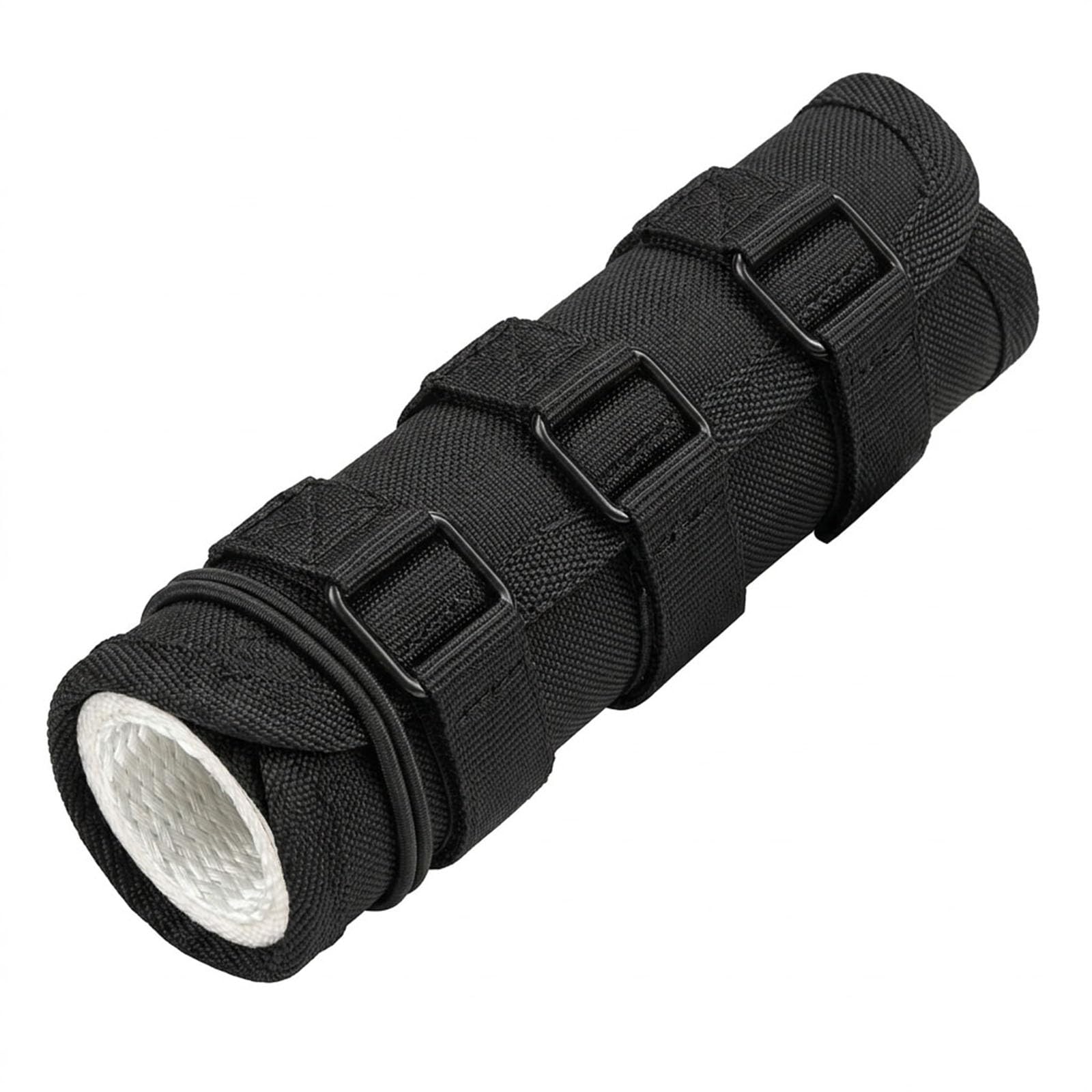 Photo 1 of 6/7 Inch Suppressor Cover - High-Temp Heat Shield (Up to 1200°F) - Anti-Slip Tactical Silencer Wrap for Mirage Reduction - Fits 1.25" to 1.6" Diameter, Heavy Duty 1000D Tactical Nylon (7 inch)