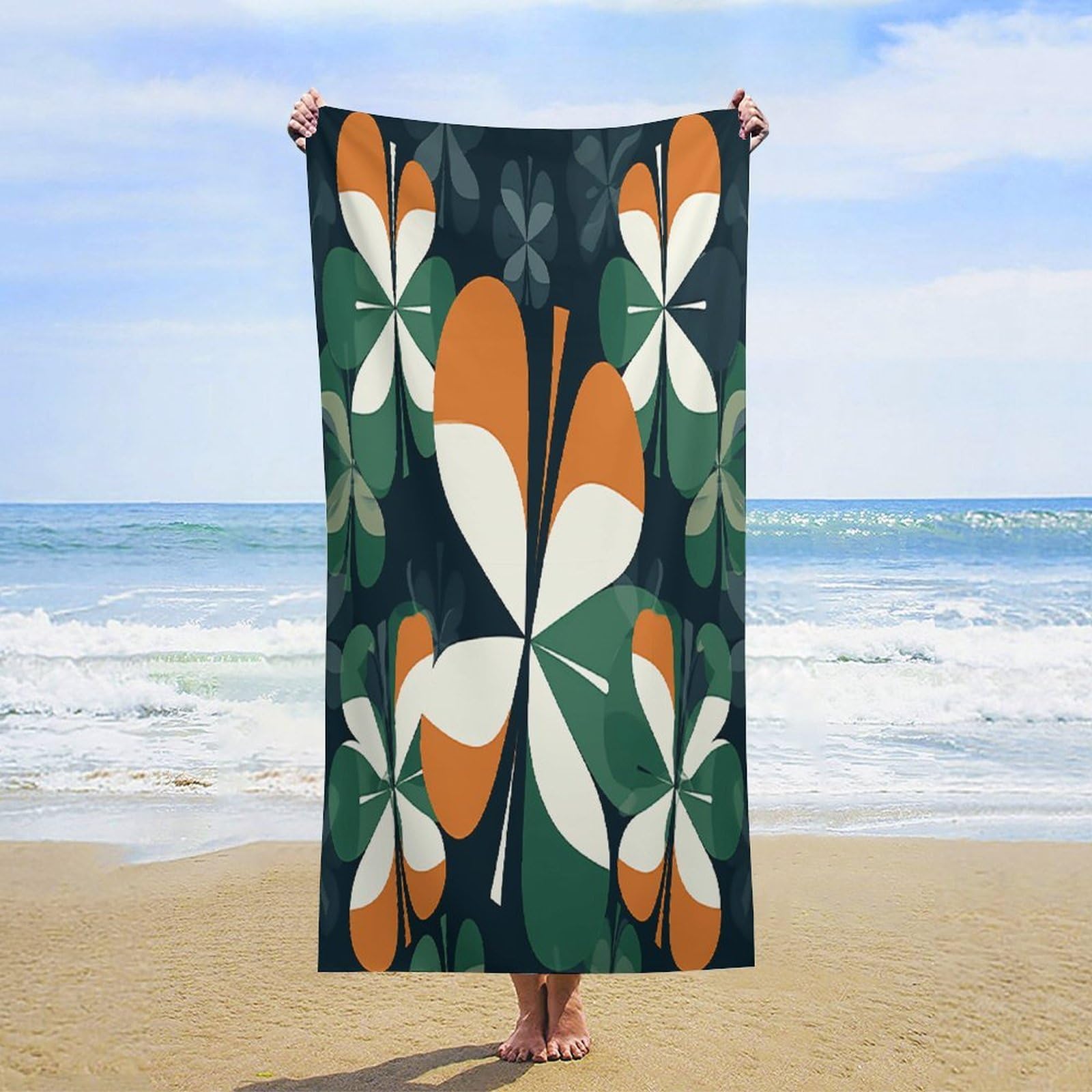 Toallas de baño unisex de forma especial, toalla de playa ligera de secado rápido, toalla de baño para viajes, deportes, piscina, baño, camping, yoga, adultos, 160 x 80 cm