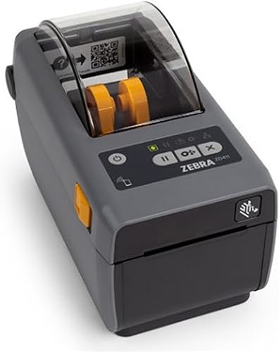Zebra ZD411 - Impresora térmica de etiquetas de envío de 2 pulgadas | 203 DPI | No requiere tinta | 2 pulgadas de ancho | USB | 1 año de garantía |
