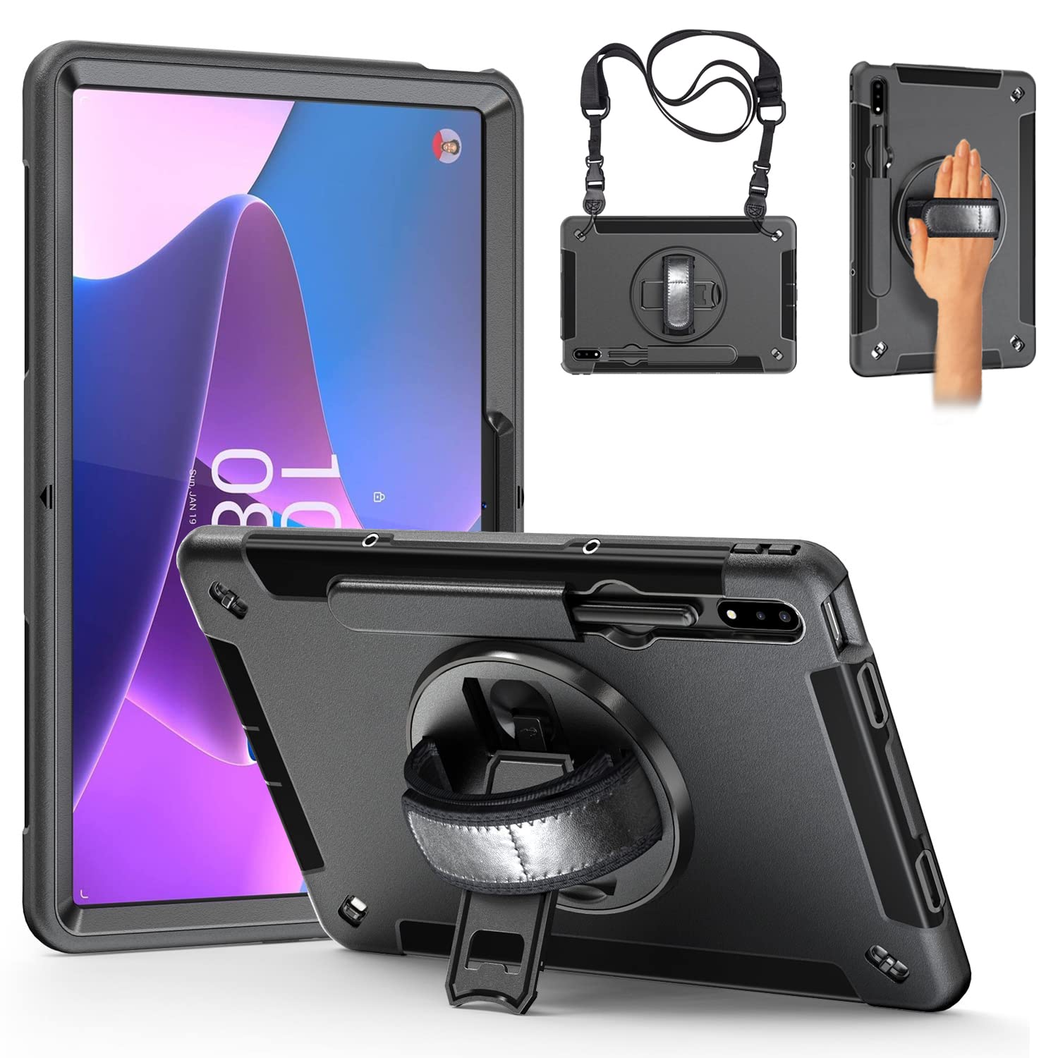 Amazon.co.jp: 「Doo」Lenovo Tab P12 Pro ケース 12.6インチ 2021年 