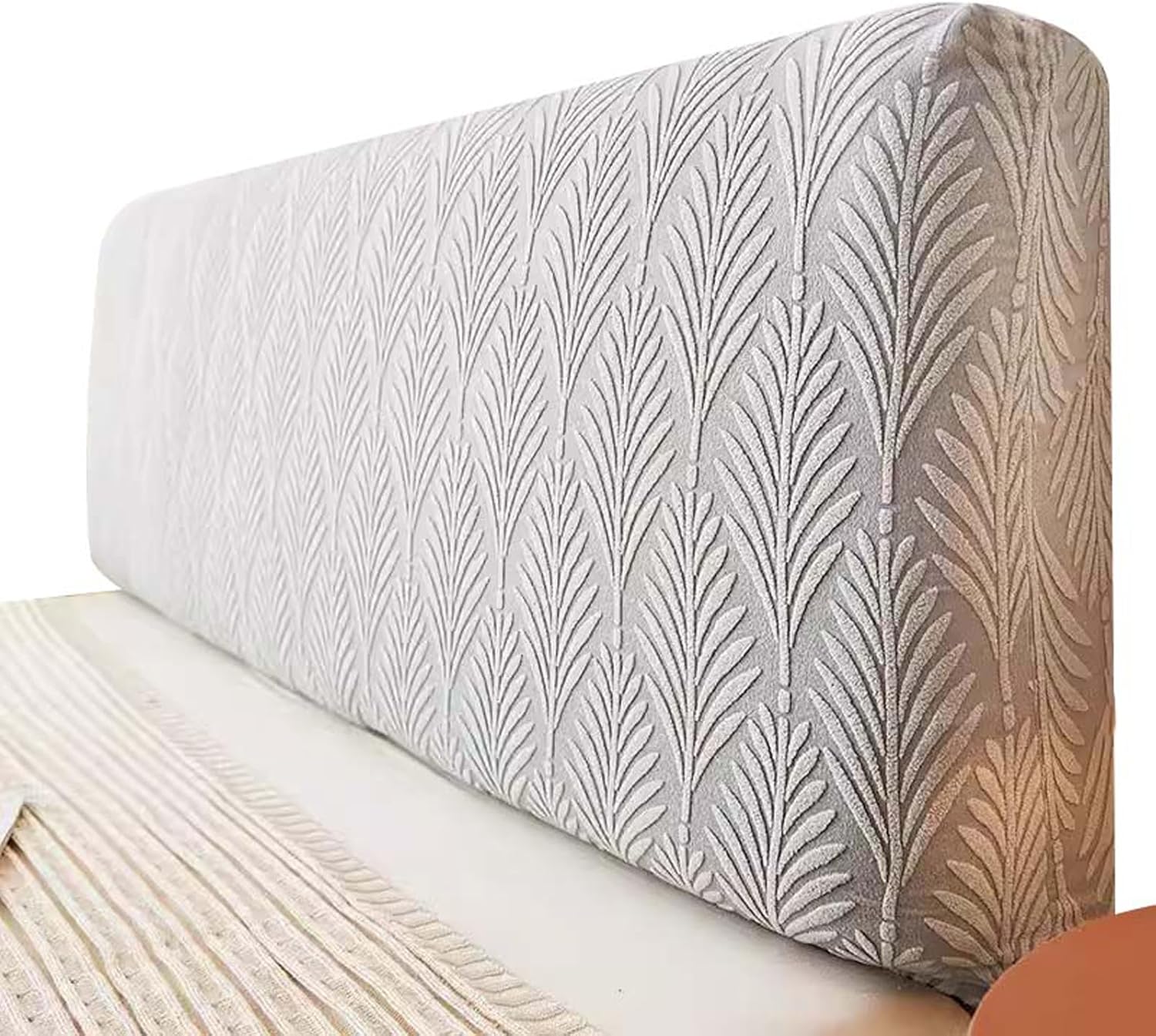 UYSELA Velvet Bed Headboard Slipcover, Stretch Bed Headboard Cover, Bed Headboard Covers Slipcover, Headboard Protector Cover Dustproof Cover for Single/King/Double