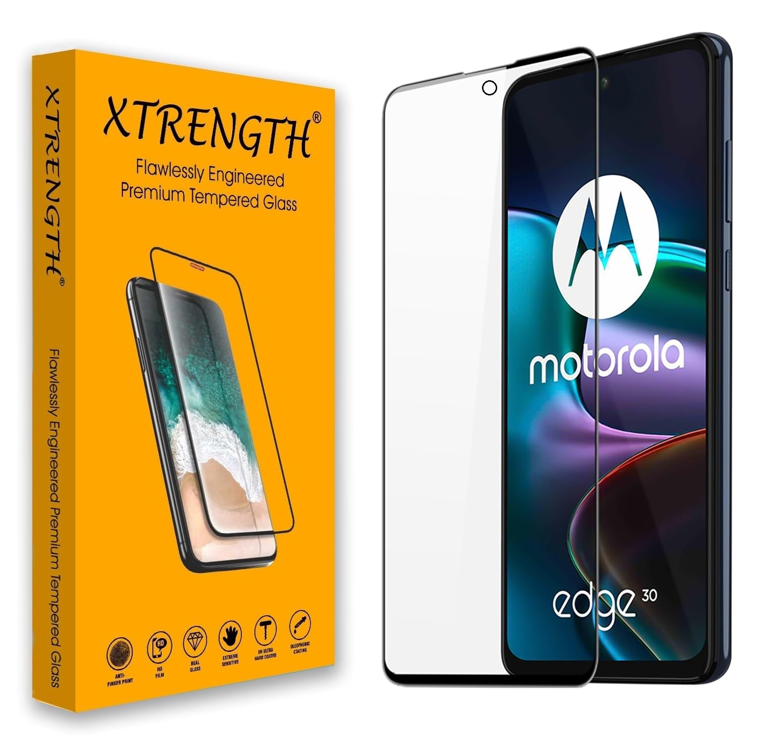 Tempered Glass for Samsung Galaxy S23 Ultra (6.8 Inch) with Installation Kit | 9H Edge to Edge Screen Protector | Anti Scratch — Amazon image 9