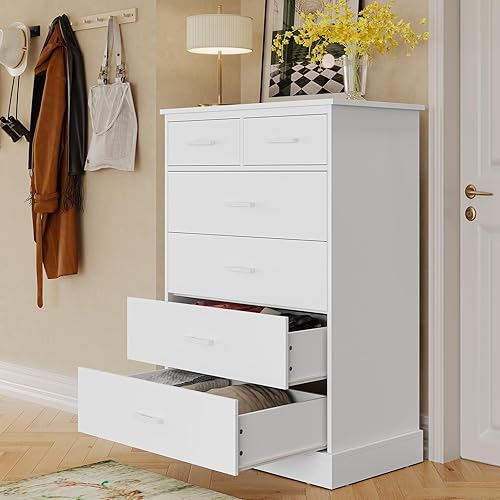 Miniatura 9 de Hasuit Mesitas de noche con estación de carga y luz LED mesa de noche moderna de diseño innovador con 2 cajones y cubo de almacenamiento abierto