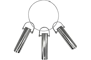 3-Pack Stainless Steel Pool Tool Organizer