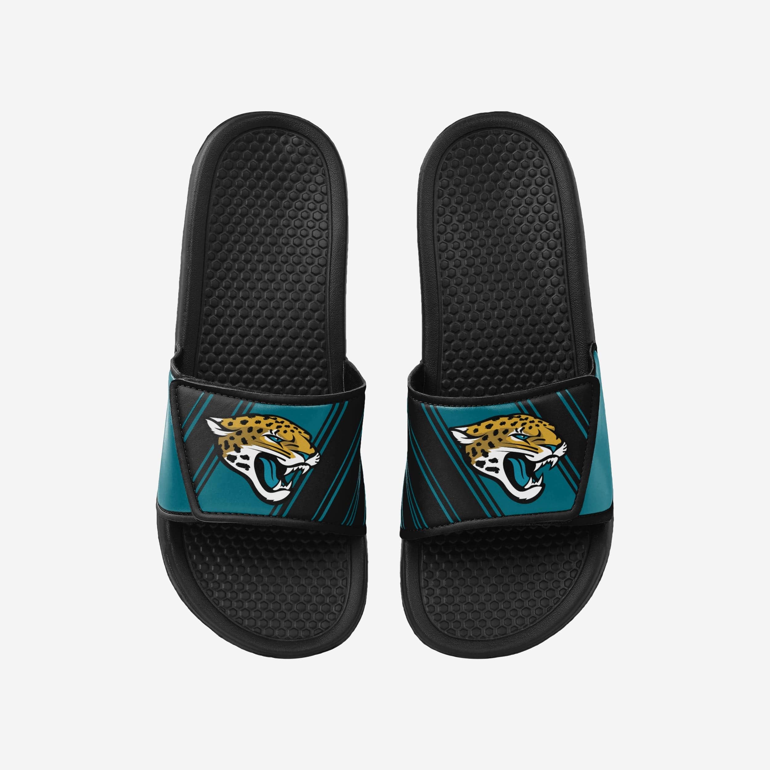 FOCO Jacksonville Jaguars NFL Mens Legacy Sport Slide - L