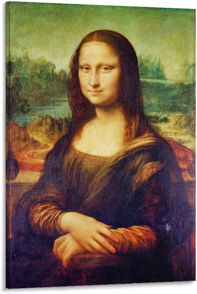 絵画モナ・リザレプリカレオナルドダヴィンチインテリア