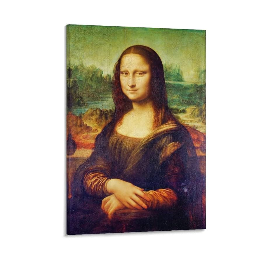 アートポスター A4サイズ 【モナリザ・真珠の耳飾りの少女