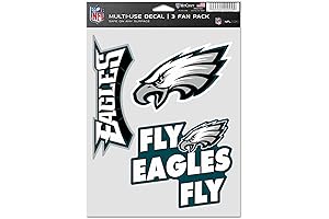 WinCraft Philadelphia Eagles Window Decal: Represent Your Team with Pride
