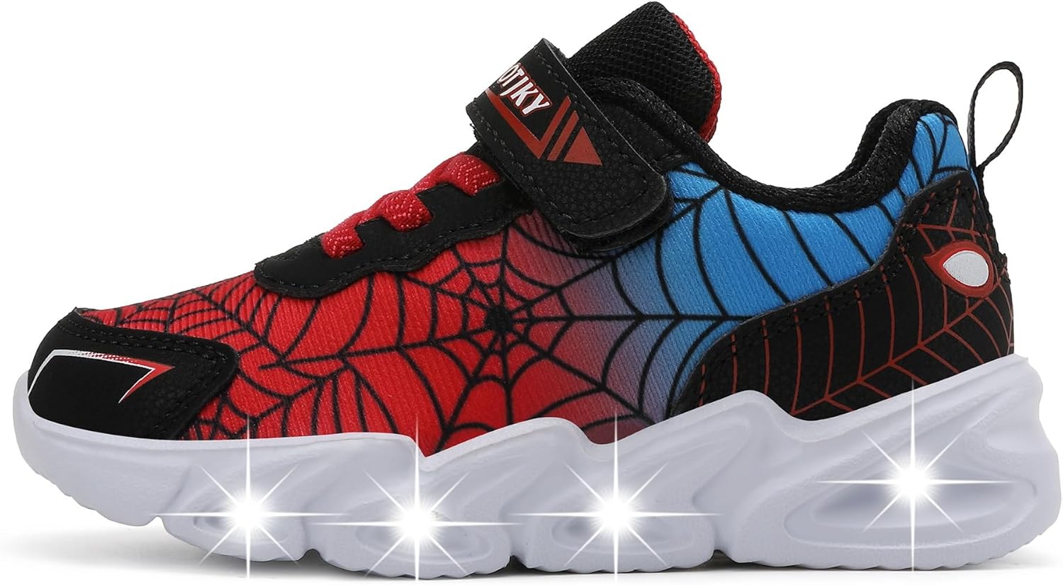 Toddler Boys Light Up Shoes Lightweight LED Flashing Breathable Mesh Walking Sneakers for Toddler and Little Kids - Image 4