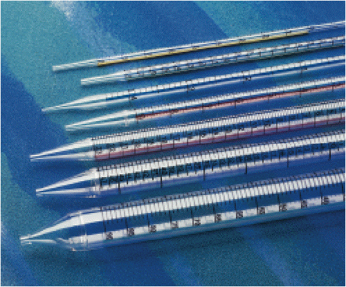 Corning Costar Stripette 4486 Polystyrene Sterile Serological Pipet, 2ml Capacity, 0.01ml Graduation Interval, Green, Individually Paper/Plastic Wrapped (Case of 1000)