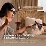 Rokid AI Glasses - Smart Glasses with ChatGPT, Real Time Translation without Display, 12MP Camera, 210mAh Battery, Noise Cancellation, Only 45g, Sunglasses Function, IPX4, UV400 Protection, Voice - 3