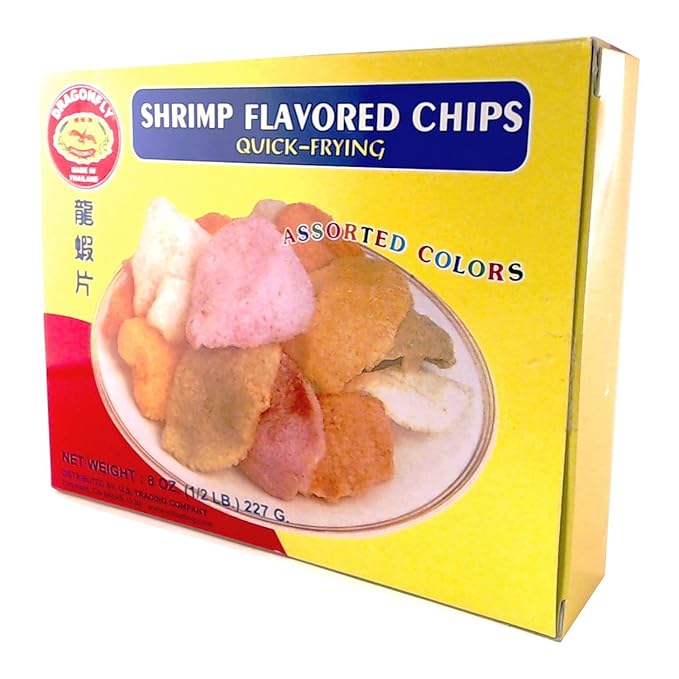 Shrimp Chips Asian Colored Shrimp Snacks (to cook