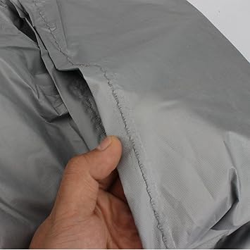 Generic Car Cover Waterproof Full Car Cover for Automobiles All Weather Protection Auto Cover Small Car Cover Car Dust Cover Outdoor Waterproof Car Cover, Hatchback 400x160x 120cm