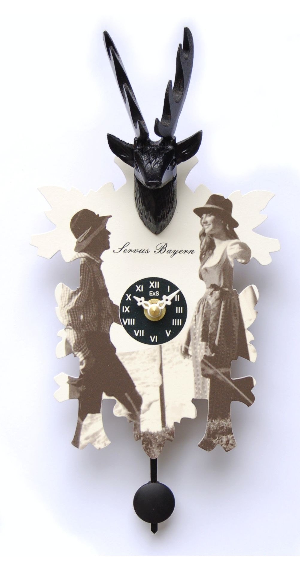 Reloj de Selva Negra miniatura Trenkle TU 3011 PQ para decorar salones