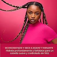 Vista 5 de SheaMoisture Acondicionador de hidratación intensiva de miel de manuka y aceite de mafura para cabello extra seco y dañado, sin parabenos, 24 onzas