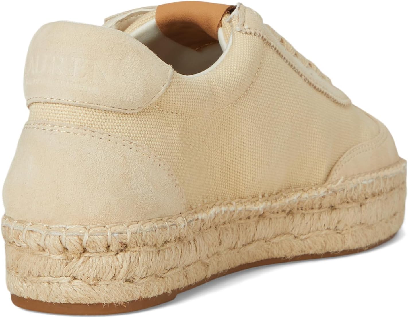 Lauren Ralph Lauren Women's Luize Canvas and Suede Espadrille Sneakers