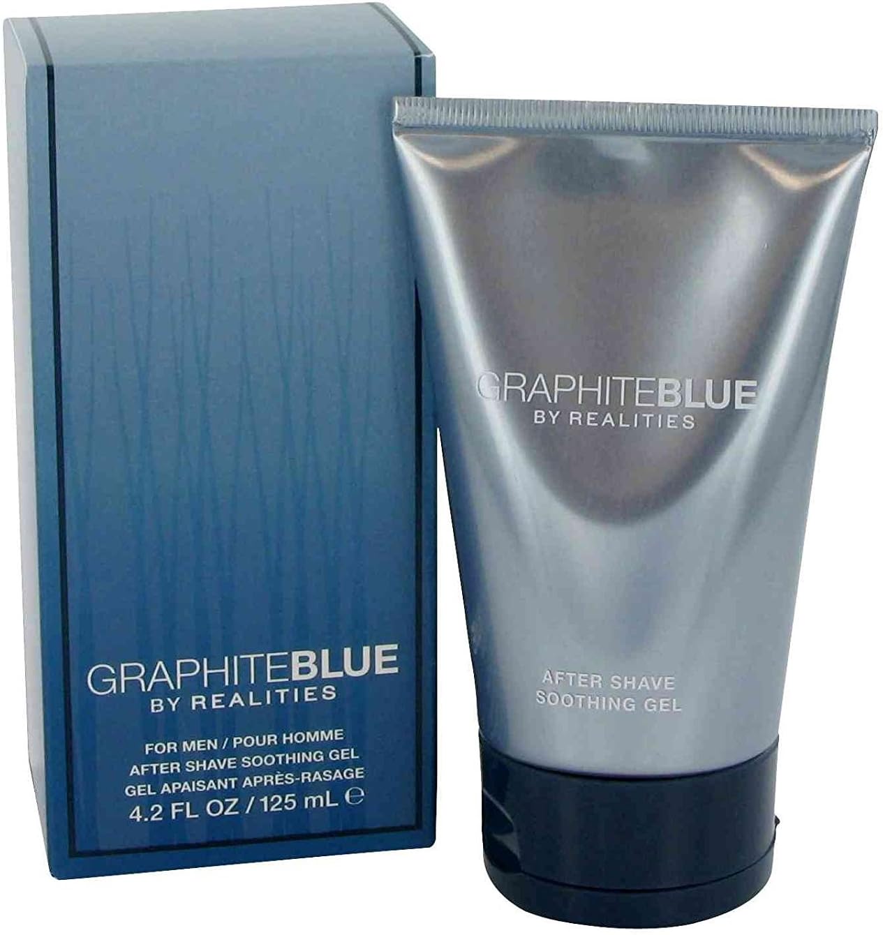 Realities Graphite Blue By Liz Claiborne After Shave Soother Gel 4.2 Oz Men