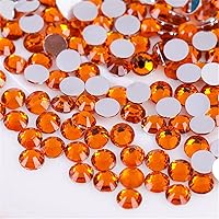 Vista 34 de 1000 Piezas SS20 de 5mm de Diamantes de Imitación con Parte Posterior Plana de Cristal de Vidrio Transparente Redondo para Arte de Uñas