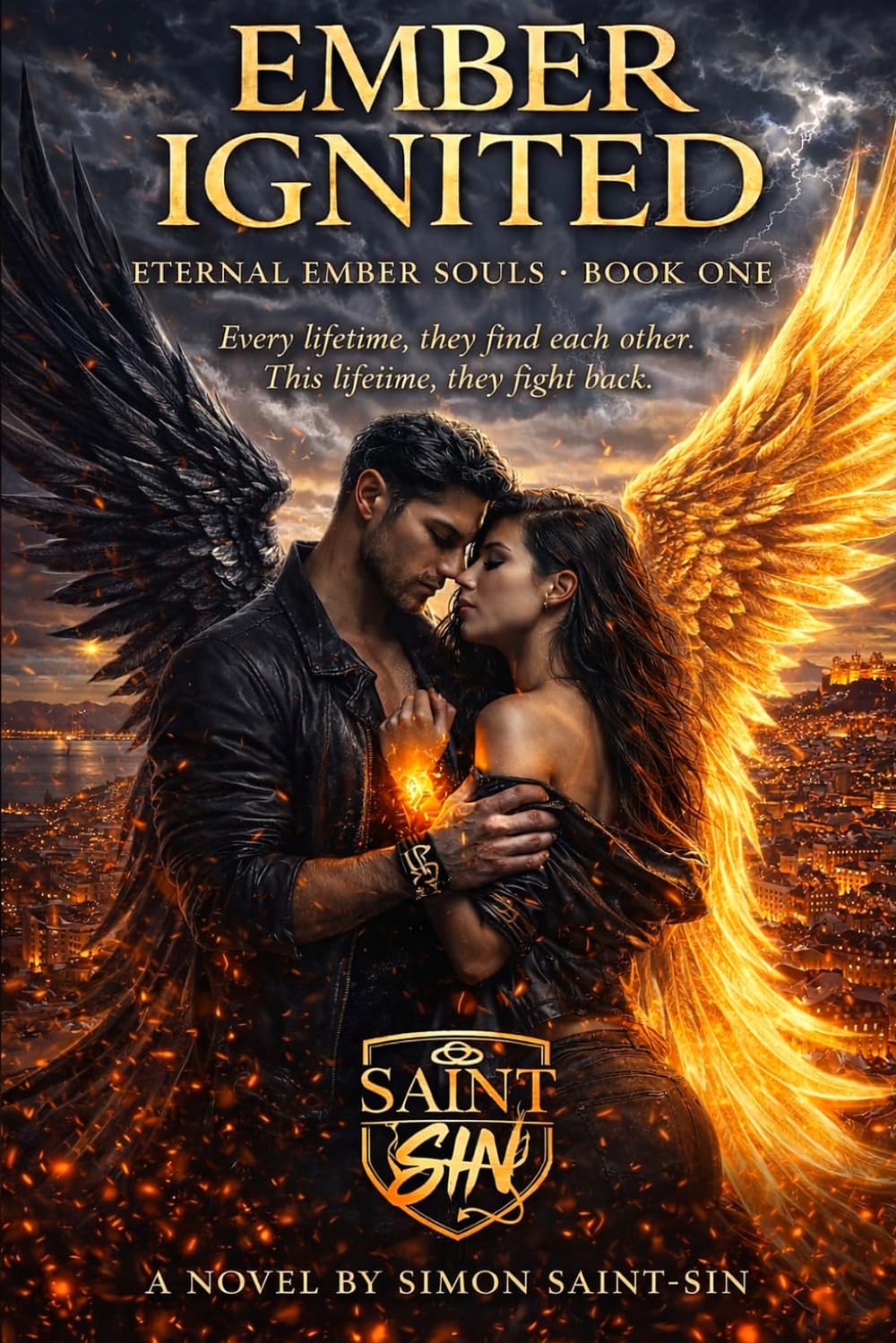 Ember Ignited: An Angel‑Demon Reincarnation Romance Across Lifetimes Set in Lisbon, Portugal: 1 (Eternal Ember Souls)