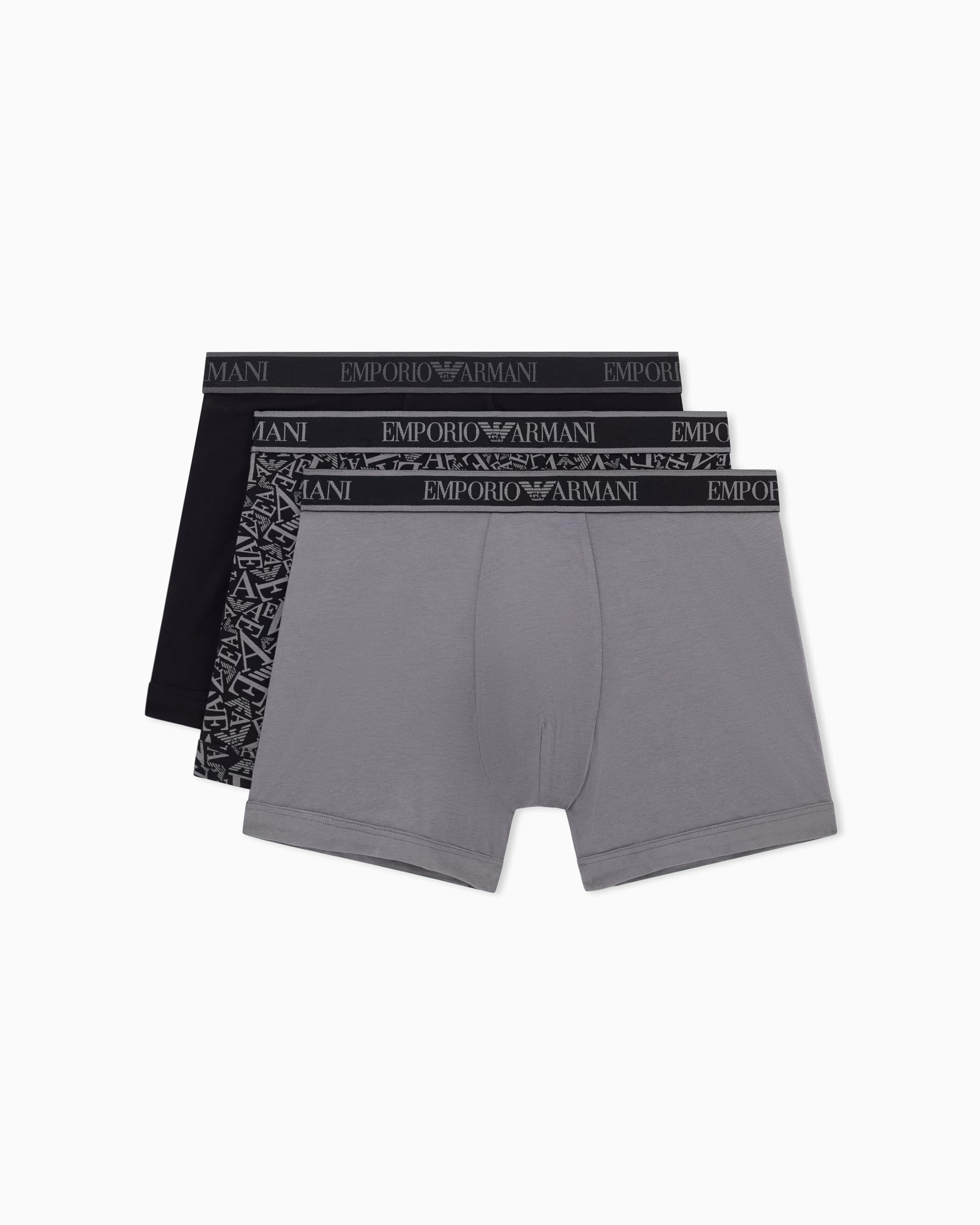 Emporio Armani Man's CORE Logoband 3-Pack Boxer Black XL