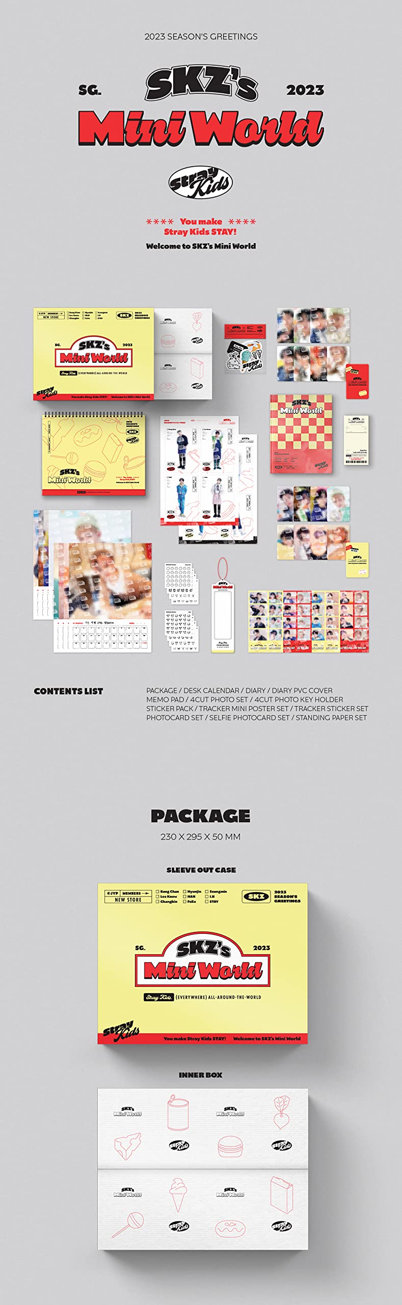 Amazon.com : Stray Kids - 2023 Season's Greetings [SKZ's