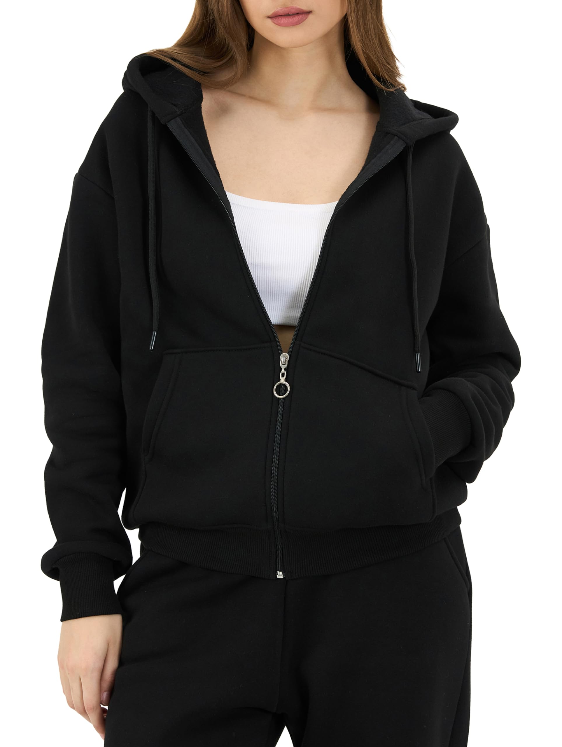 Redbridge Jogginganzug Zweiteiliges Sweat Set mit Zip Hoodie und Hose Bequemer Trainingsanzug für Freizeit Sport und Loungewear