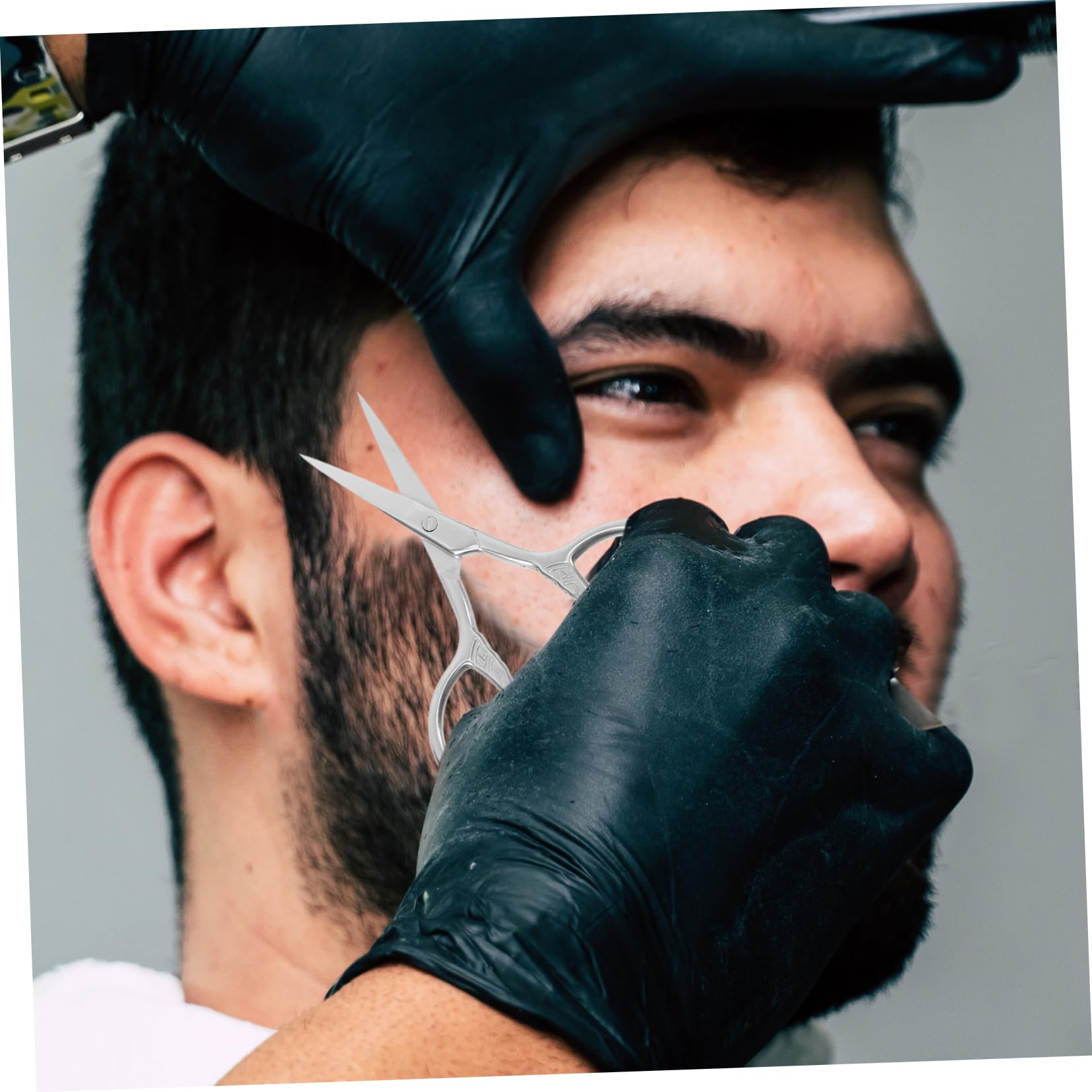 FRCOLOR 2 Set Di Eleganti Accessori Per Barba Kit Pettine Rifinitore Spazzola Custodia Da Viaggio Strumenti Per La Della Barba