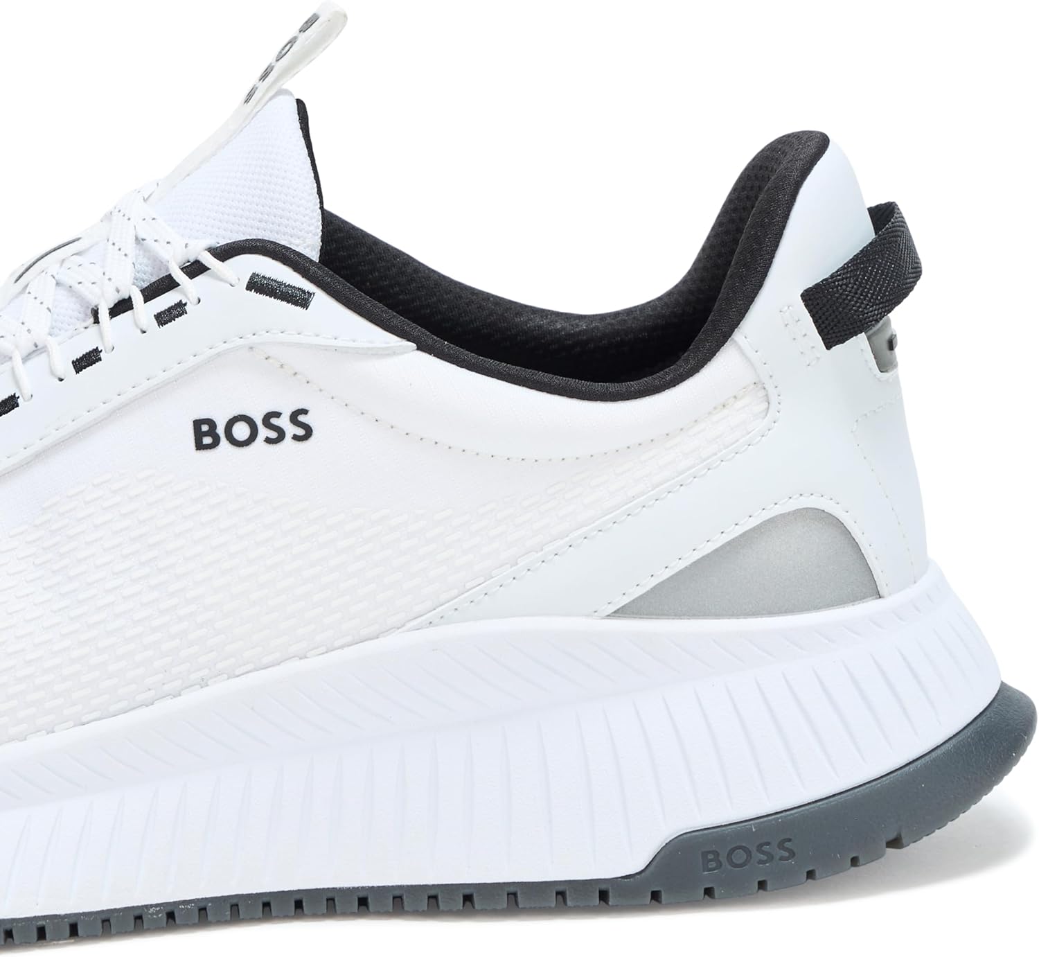BOSS Mens Modern Knit Structure Running Sneaker - Image 4
