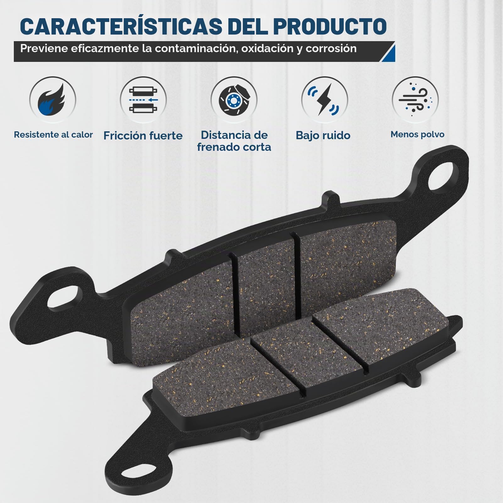 Pastillas de freno delanteras y traseras para Suzuki 650 DL650 VStrom 2004-2020 DL1000 1000 V-Strom 2002-2010 SV650 SV 650 2003-2015 GSR750 2011-2015