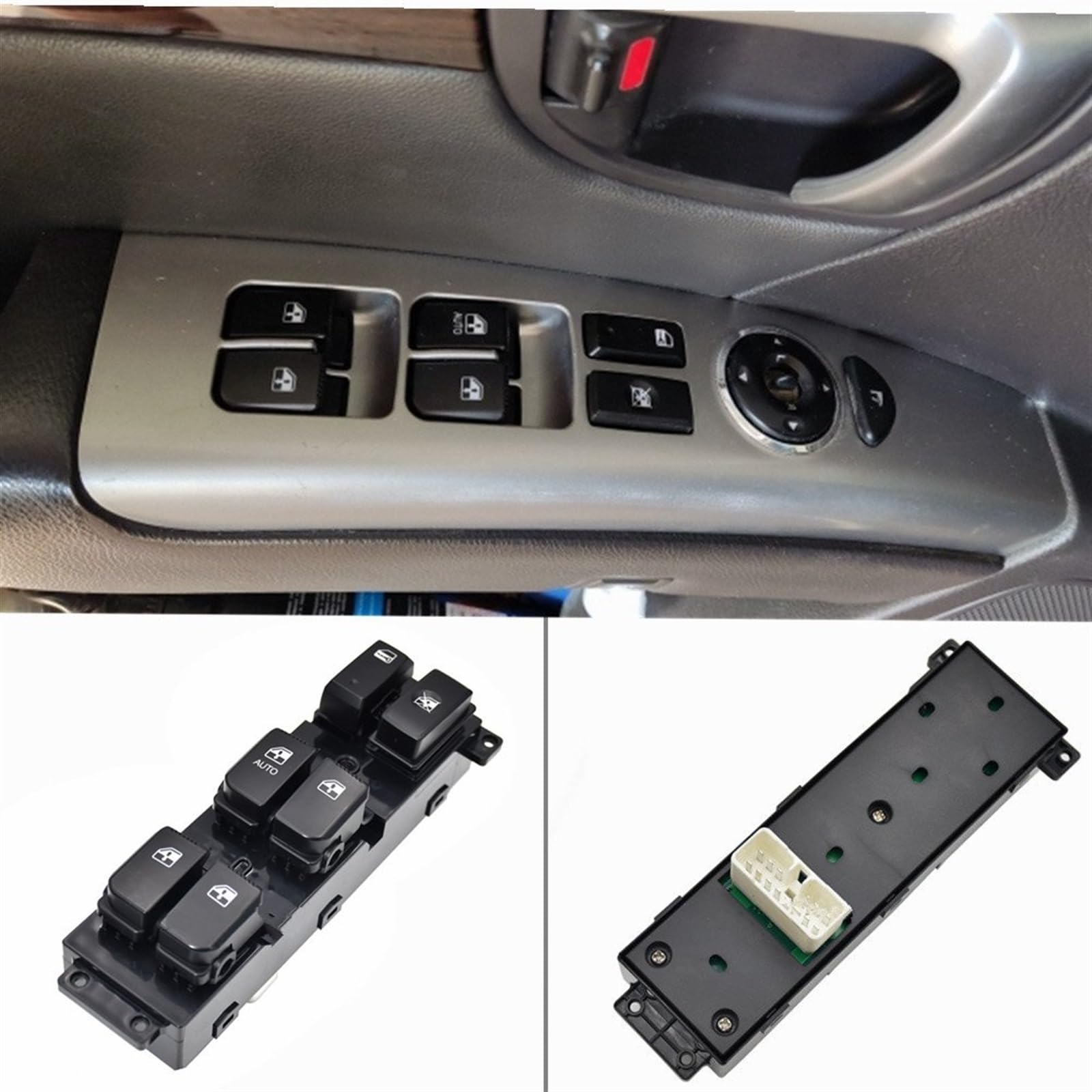 Interruttore di controllo del sollevatore elettric Accessori per auto 93570-2B000S4 per Hyundai Santa Fe CM 2007 2008 2009 2010 2011 Interruttore di controllo della finestra Interruttore alzacristalli