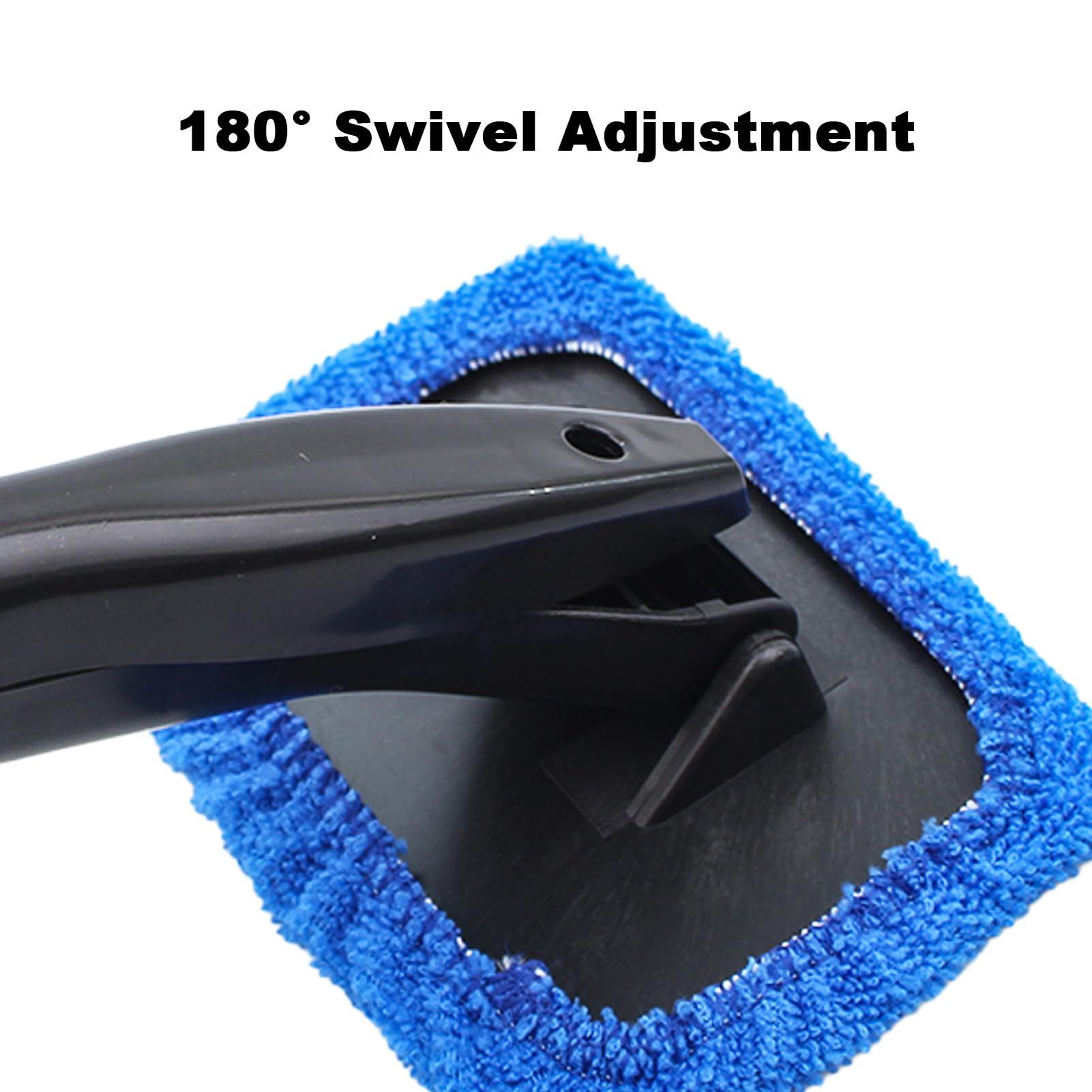 Puliscivetro Auto Con 4 Tamponi - Kit Per Pulizia Parabrezza Interno Ed Esterno - Foto 3