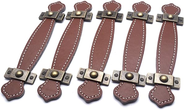 leather strap handles