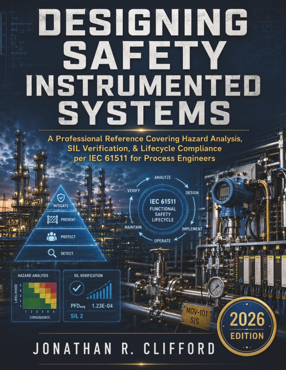 Designing Safety Instrumented Systems: A Professional Reference Covering Hazard Analysis, SIL Verification, & Lifecycle Compliance per IEC 61511 for Process Engineers
