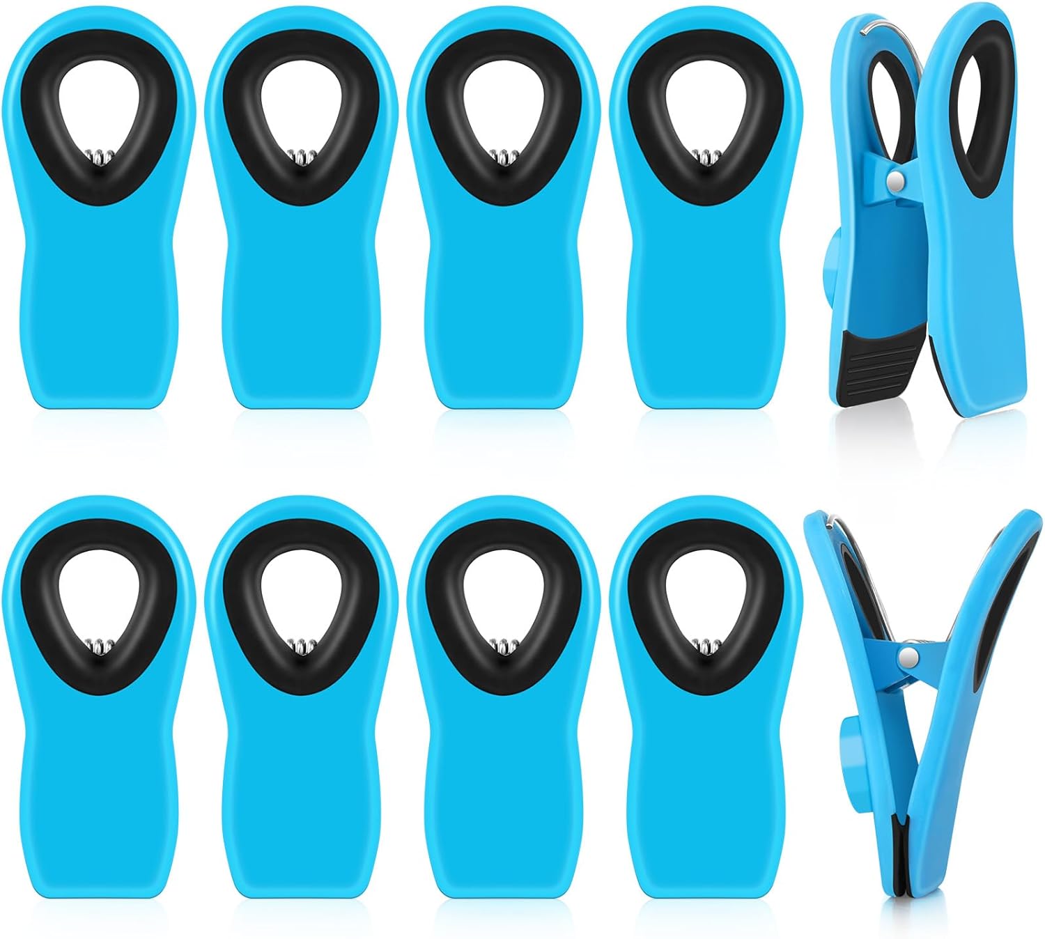 10 Pack Chip Clips Bag Clips Food Clips, Chip